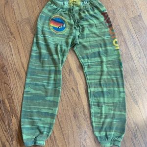 Aviator Nation Camo joggers